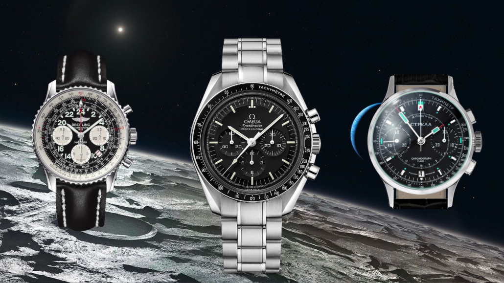 Space watch overview by Times Ticking - Watches in space - STRELA Watch