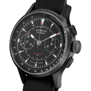 COSMOS CO40CYB-B · COSMOS Black Mechanical Watch